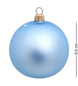 НФШ-1026/1 Ел. украшение Шар «Снегурочка» 85 мм