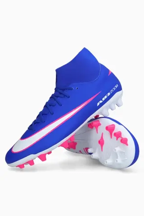 Бутсы Nike Zoom Mercurial Superfly 10 Academy AG - синий