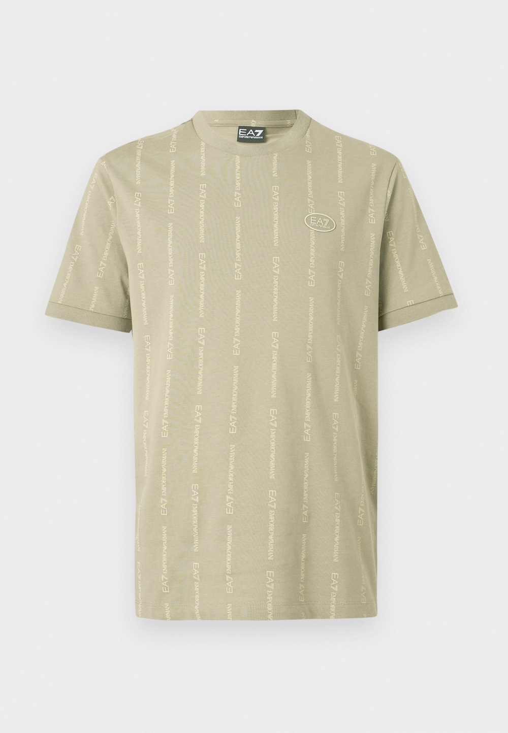 EA7 Emporio Armani UNISEX - Футболка с принтом - жареный кешью/необычный перегной/песок