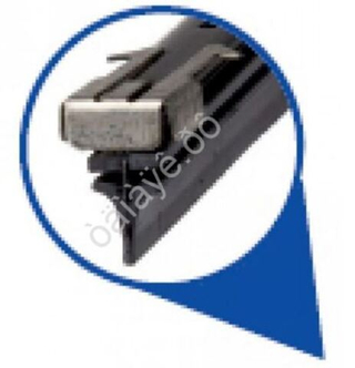 Лента дворника 600мм АЛКА графит пара а0119