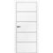 Цена на Межкомнатная дверь ПЭТ Silk-4 белая глухая Купить Межкомнатная дверь ПЭТ Silk-4 белая глухая