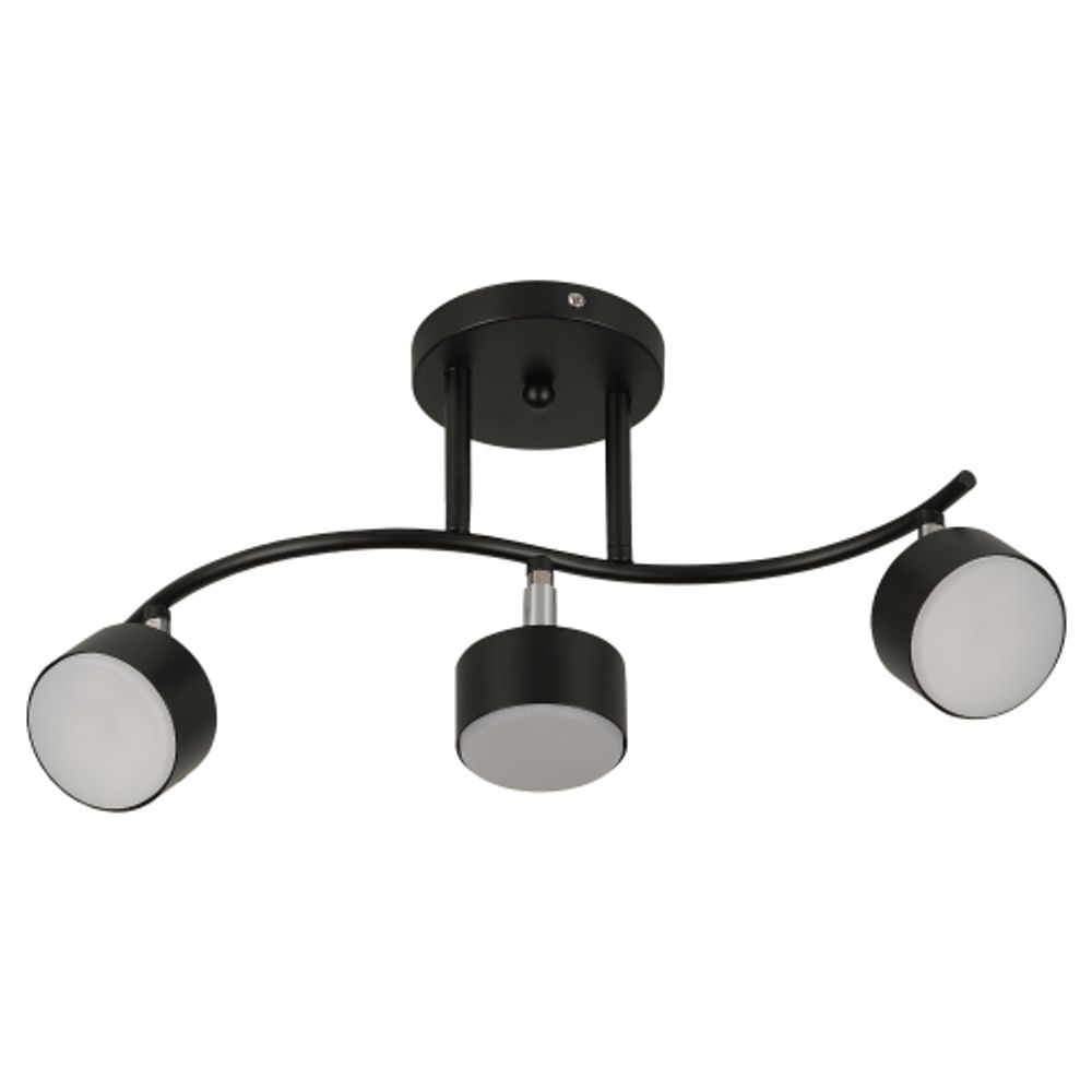 Светильник настенно-потолочный спот Rivoli   7074-703 3хGX53 15 Вт поворотный