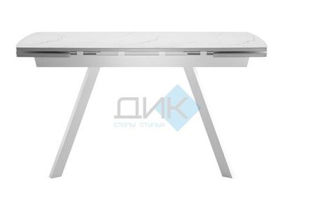 Стол DikLine US120 опоры белые