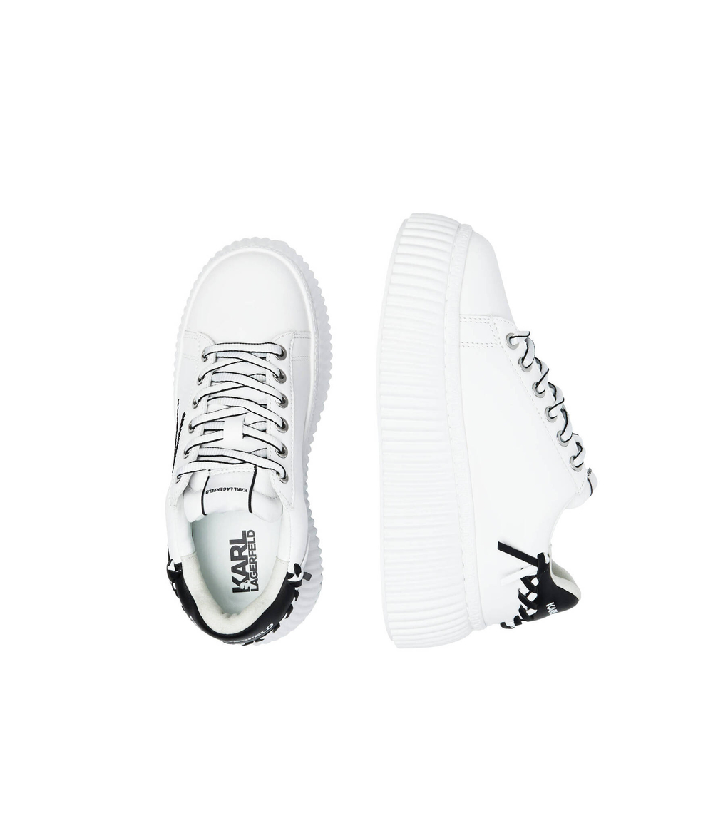 Кожаные кроссовки KREEPER Karl Lagerfeld - белый(KL42372)
