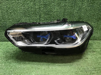 Битая Фара левая BMW X5 G05 (18-23) Laser Light
