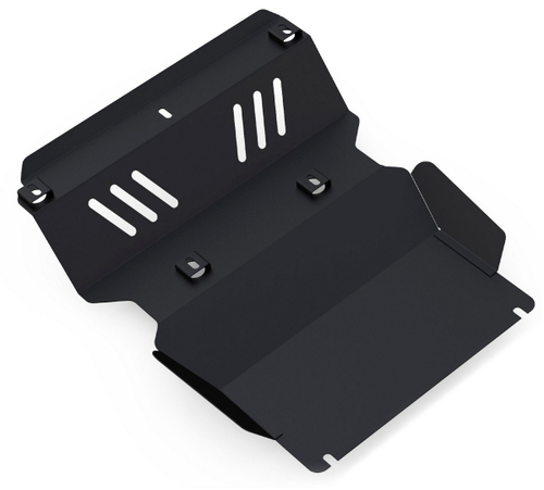 Защита картера АвтоБроня для Ford Ranger II (V - 2.5D) 2006-2011/Mazda BT-50 I (V - 2.5D) 2006-2011, сталь 1.8 мм, с крепежом, 111.01821.1