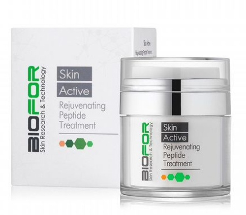 Skin Active | Крем для укрепления и увлажнения с пептидами BIOFOR, 50 мл