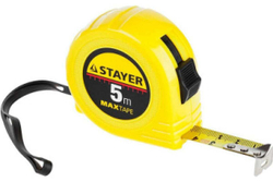 Рулетка STAYER МASTER MaxTape, пластиковый корпус, 3м/16мм 34014-03-16