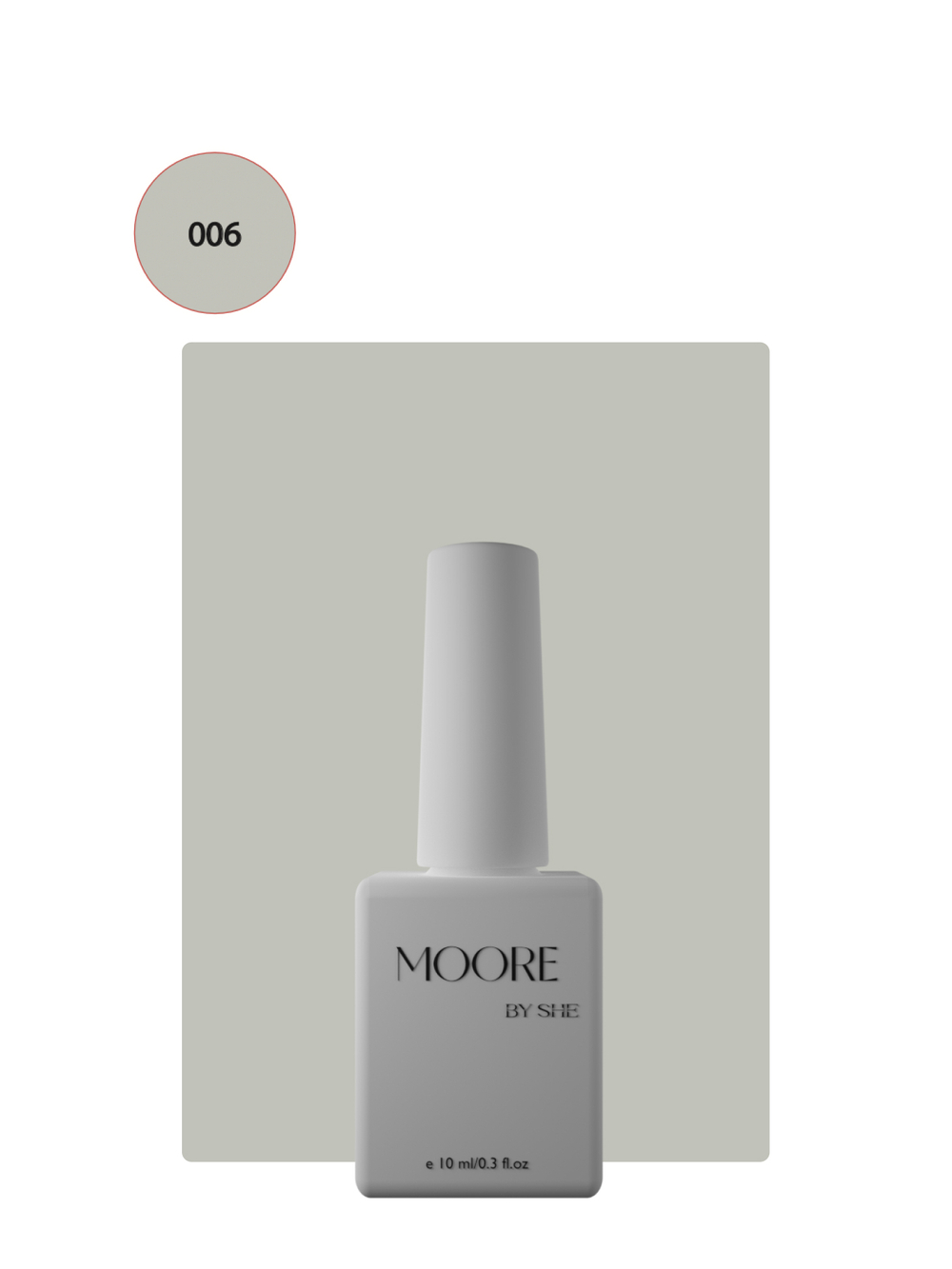 Moore Гель-лак  006 10 ml