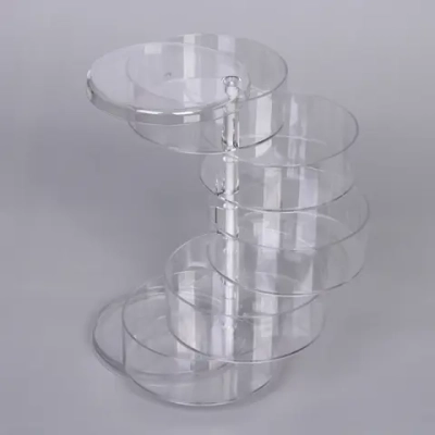 Органайзер для хранения «МАРЦИПАН», прозрачный, пять отделений, 17.5*11.5*3.5 (упаковка коробка)