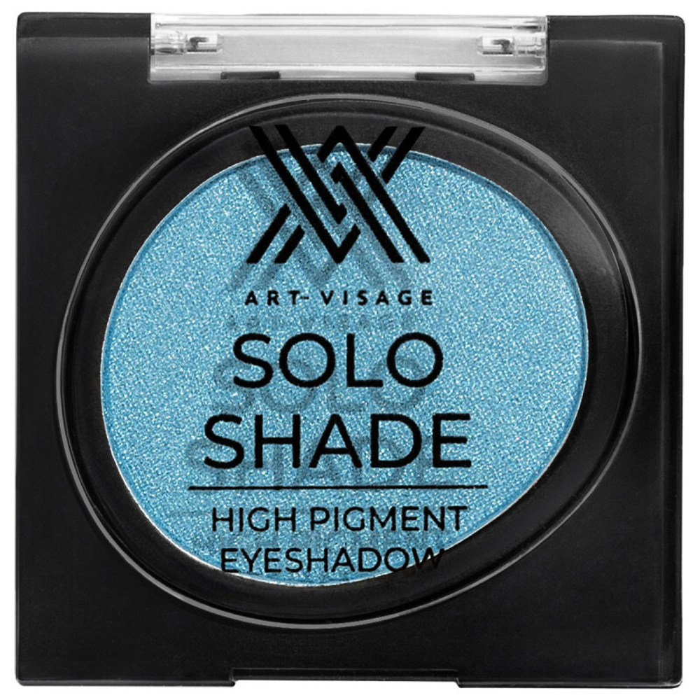 Art-Visage Тени для век Solo Shade, высокопигментированные, тон №62, Лазурный, 1,7 гр