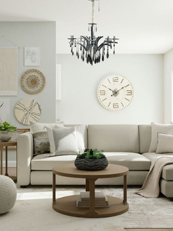 Люстра подвесная Lanbos, 6 ламп Е14, 240 Вт, до 14 кв м, хром