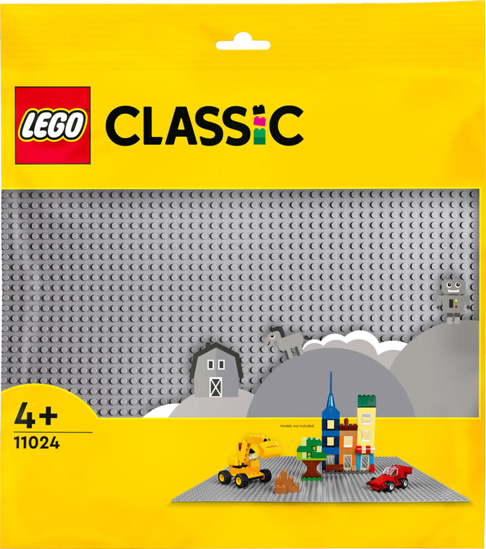 Конструктор LEGO Classic 11024 Серая базовая пластина