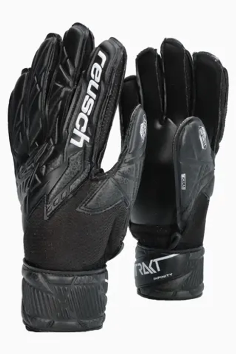 Вратарские перчатки Reusch Attrakt Infinity Junior - черный
