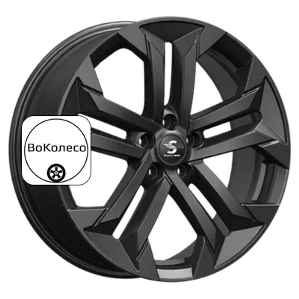 7,5x19/5x114,3 ET40 D64,1 КР015 (Haval F7/F7x) Fury black Premium Series