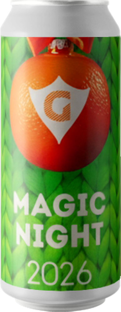Пиво Гуси Меджик Найт 2026 / Gusi Magic Night 2026 0.45 - банка