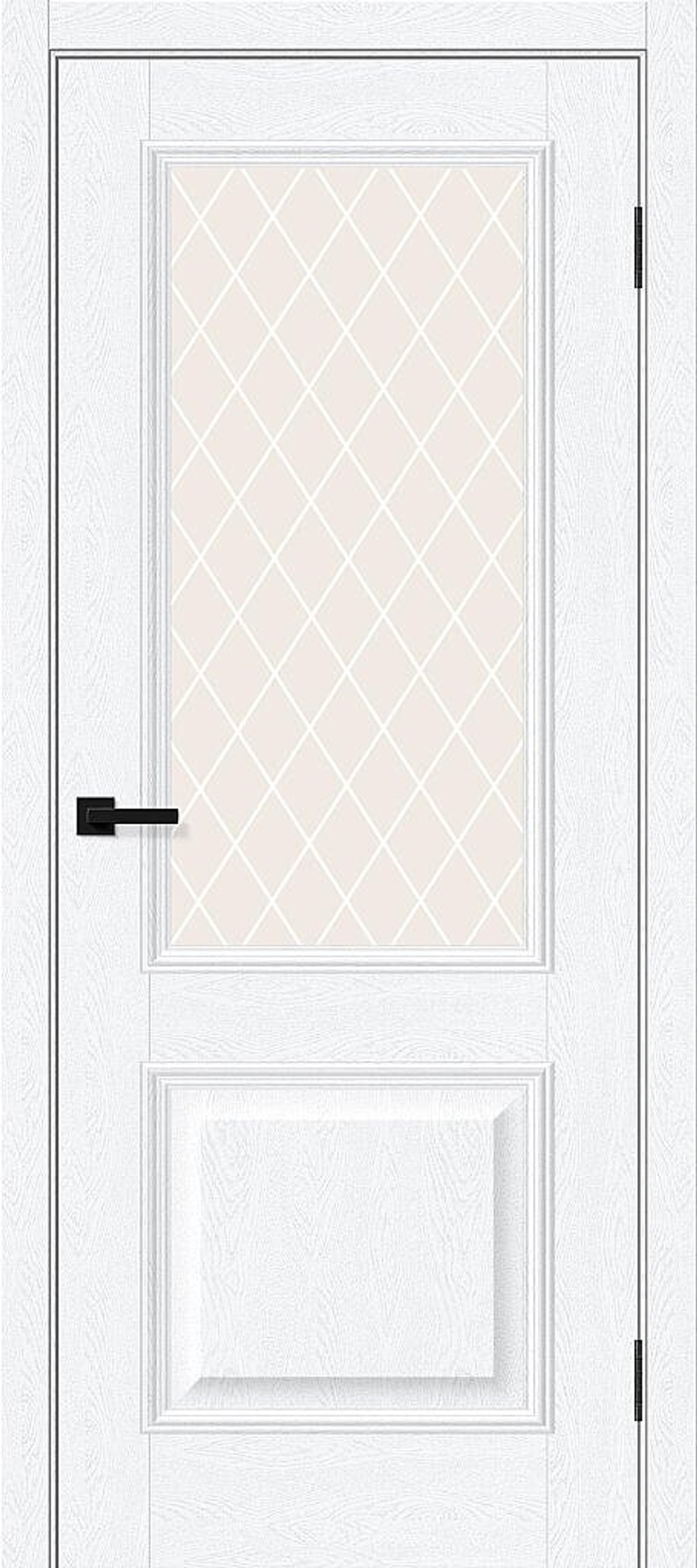 Классик-13 White Silkwood White Сrystal 200*60