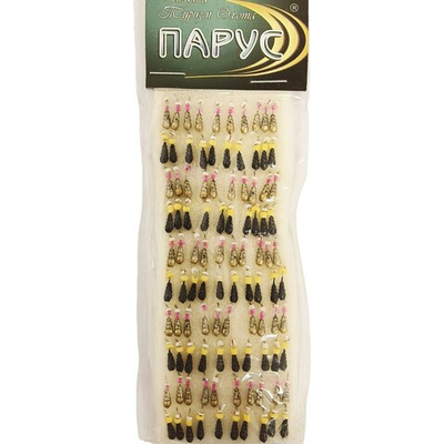 Набор мормышек "Парус" (100 шт. в упаковке) №13