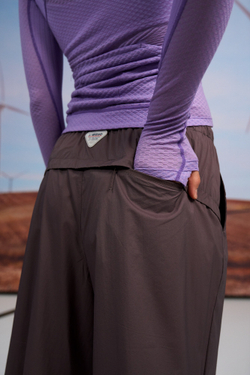 Брюки Nothomme Blue Casual Pants Ultra-Thin/Lightweight "Grape Purple" Women's