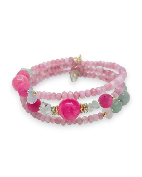 91002910 Браслет Роман с камнем