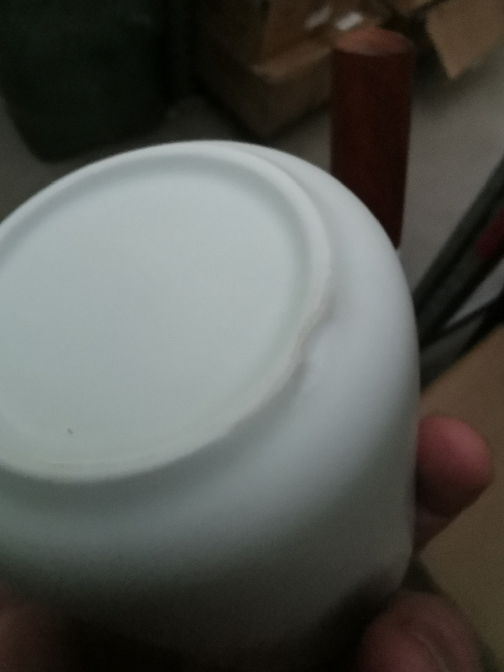 266121Y2 УЦЕНКА Кружка "Благоухание" с заварочной колбой, 300мл, h=110мм, белый фарфор