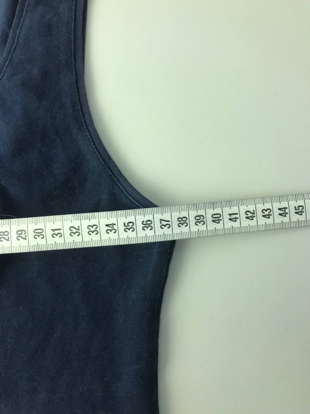 Майка темно-синего цвета 42 размер