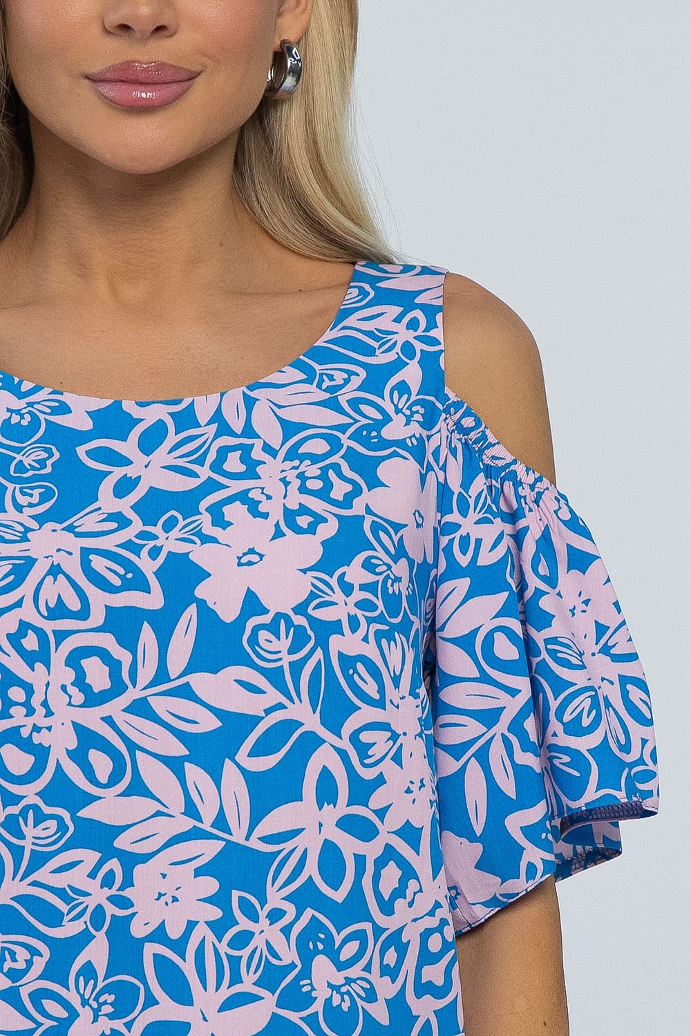 Платье Марианна (сине-розовое) П15348-5М LT Collection