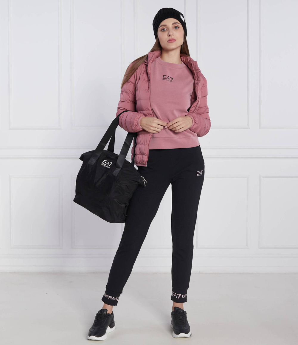Худи EA7 - пудро-розовый(6LTM24 TJGEZ)