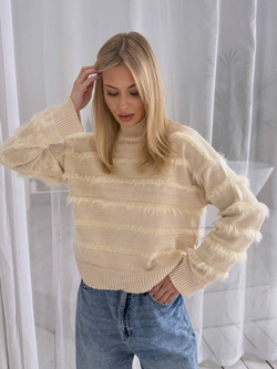 Джемпер полосатый MALETTA