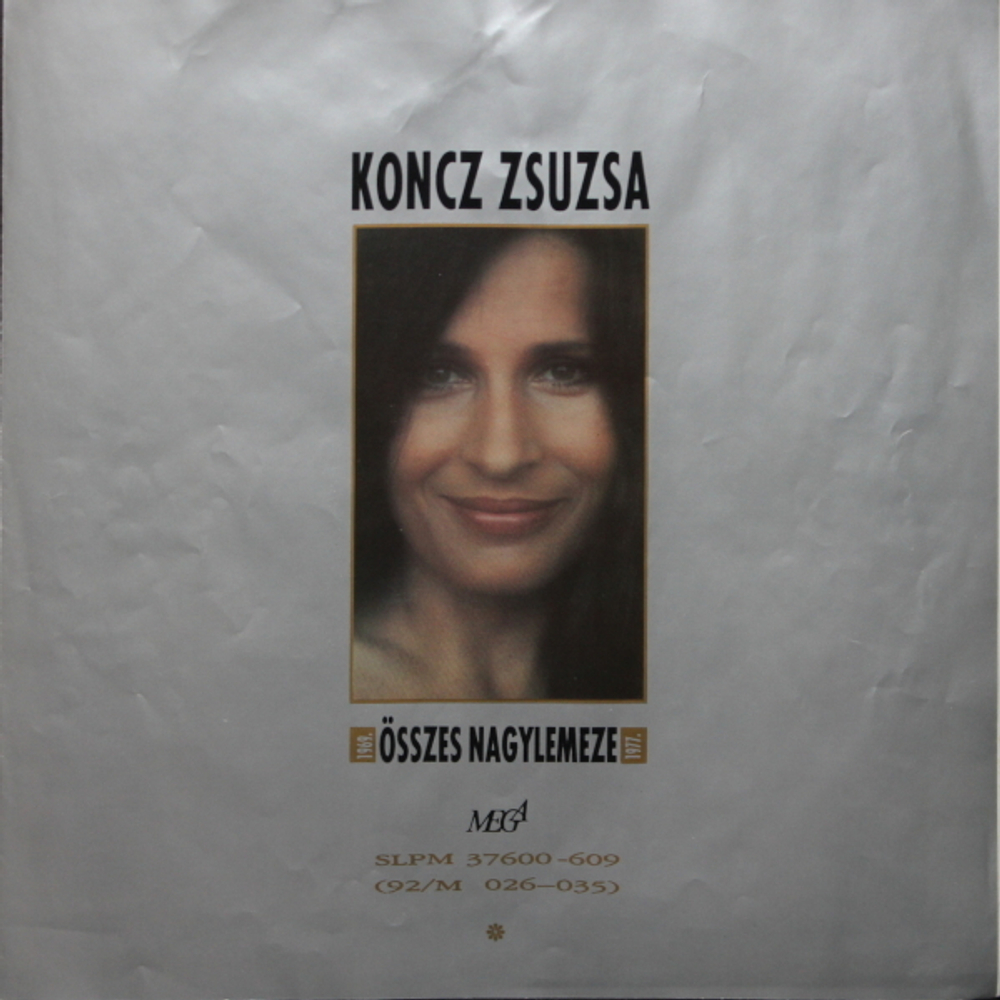 Koncz Zsuzsa / Osszes Nagylemeze Az Illes Egyuttessel es A Fonograffal (10LP)