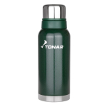Термос Тонар 1000ML (HS.TM-057-G) с ситечком, 2 крышки-кружки (Зеленый)