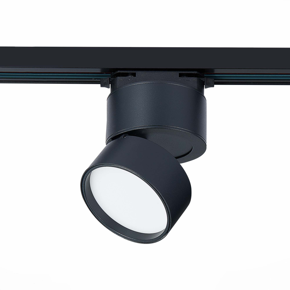 ST651.446.09 Св-к трек. Черный LED 1*9W 4000K 720Lm Ra&gt;90 120° IP20 D85xH122 170-240VV Однофазная трековая система