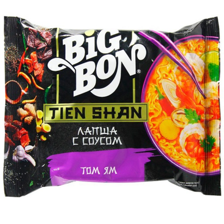Лапша Big Bon Том Ям 85 гр