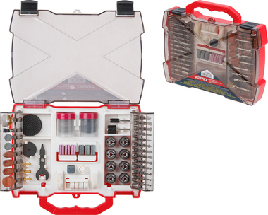 Набор аксессуаров для гравера WORTEX 145 предметов (универсальный)