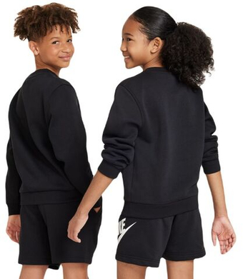 Кофта для девочки теннисная  Nike Kids Sportswear Club Fleece Hoodie - черный