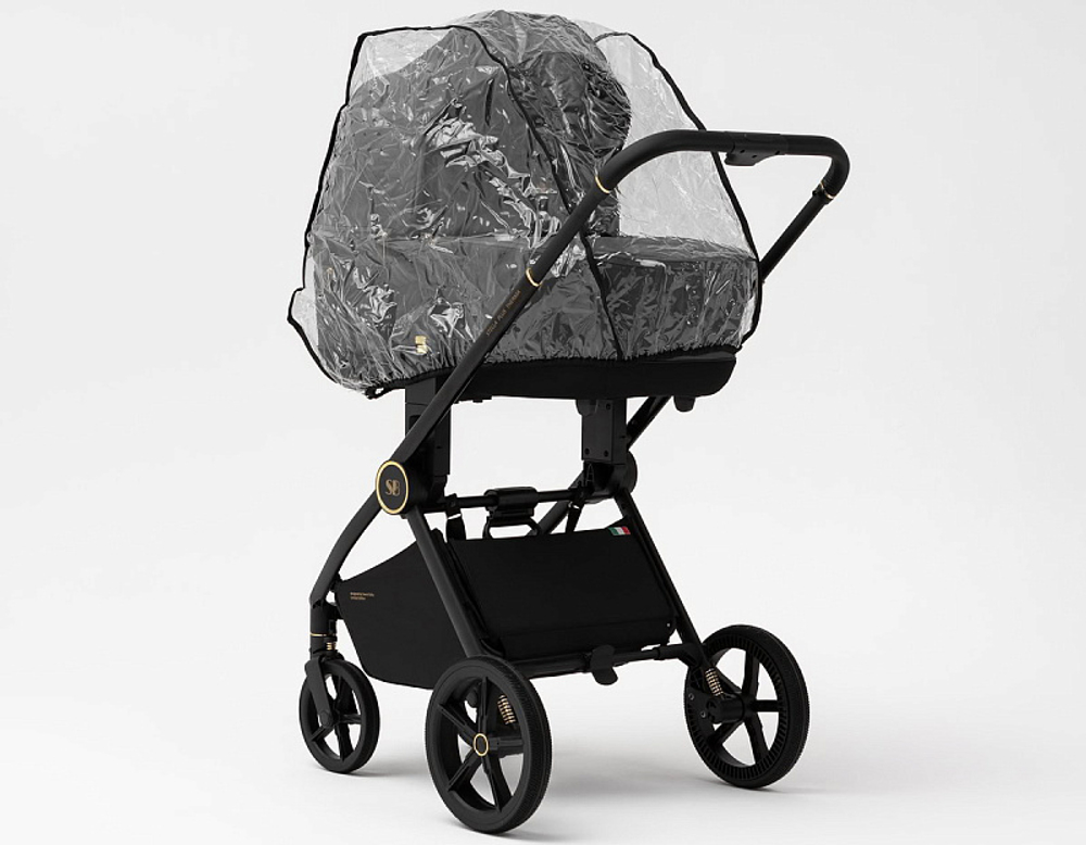 Детская коляска Sweet Baby Stella Plus Therma 2 в 1 427415 Dark Grey