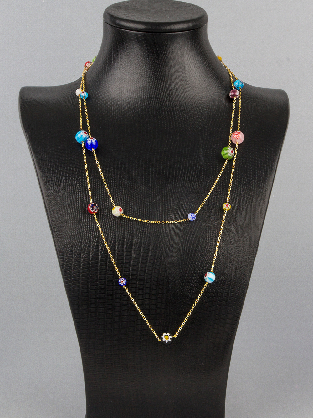 Колье Millefiori Ball Long