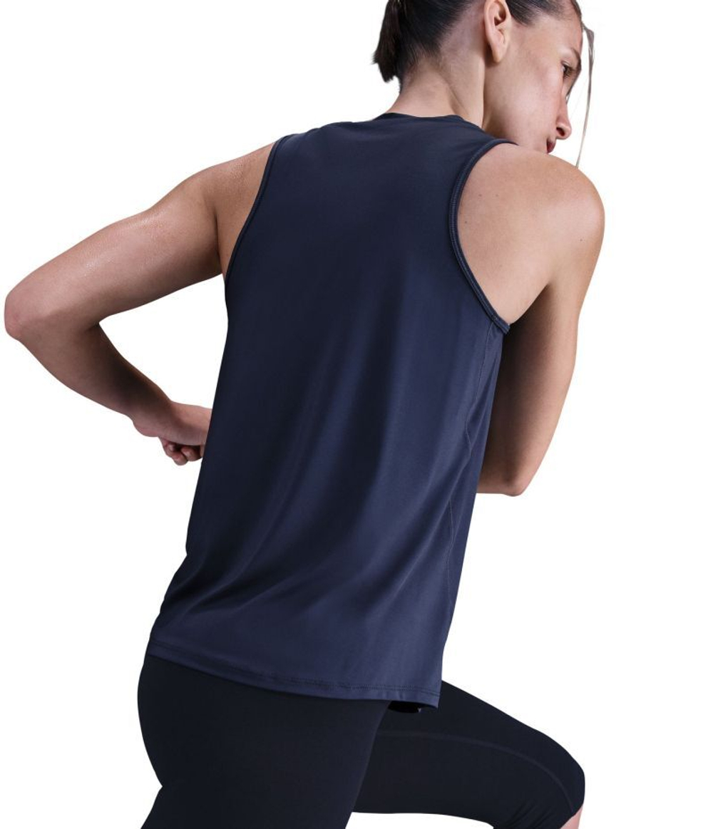 Женский топ теннисный Nike Dri-FIT Nike One Classic - midnight navy/white