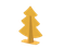 Перегородка фигурная "Елка" 120х40х190