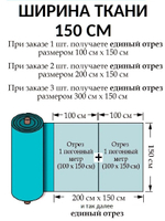 1 метр. Ткань с грязе-водоотталкивающей пропиткой, "Сиреневый туман", ширина 150см, плотность 260 см, на отрез