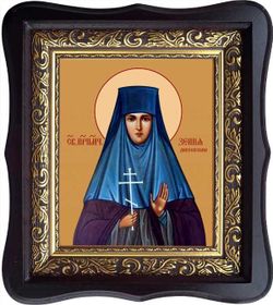 Ксения (Черлина-Браиловская), монахиня, преподобномученица. Икона на холсте.