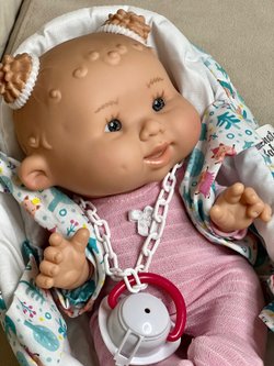 Пупс Marina and Pau 26 cм Nenote c звуковой соской (M984A)