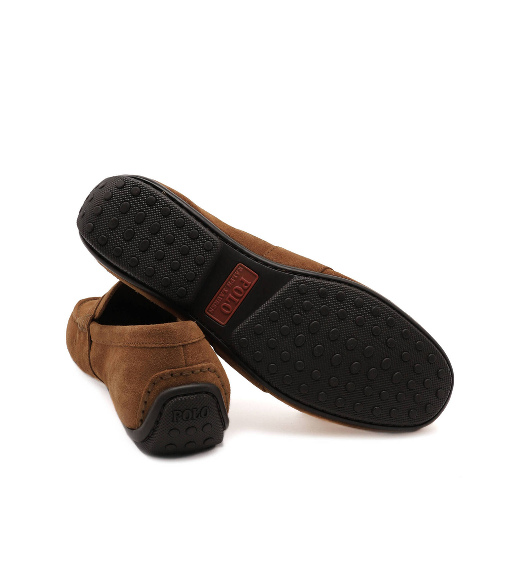 Кожаные мокасины POLO RALPH LAUREN - коричневый(803893741)