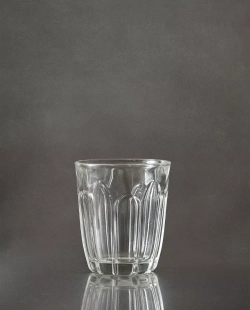 ZARA HOME СТАКАН ДЛЯ КОФЕ С РЕЛЬЕФНЫМ УЗОРОМ, ПРОЗРАЧНЫЙ