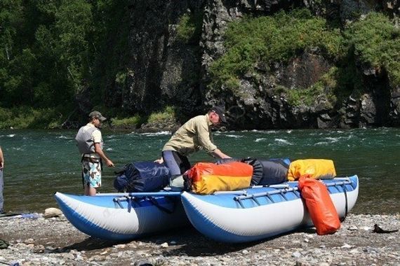 Надувной катамаран Валдай-4