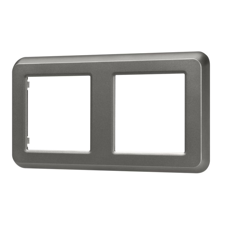 Рамка пластиковая FRM-VERSA-PL-2-GR Arlight 043780