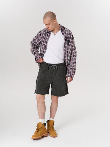 Графитовые шорты из денима NORMIE NEW