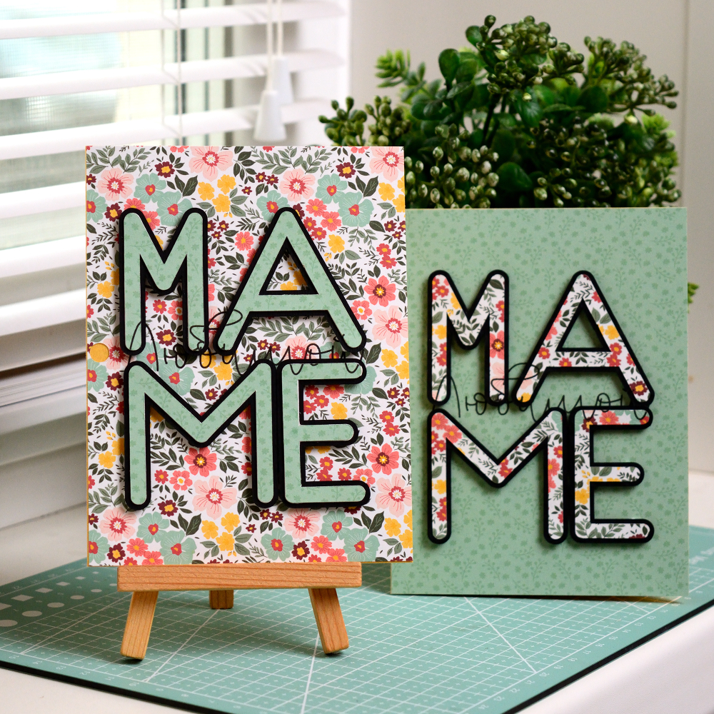 Любимой маме. Изображение для рисования и резки плоттером / Скрапбукинг