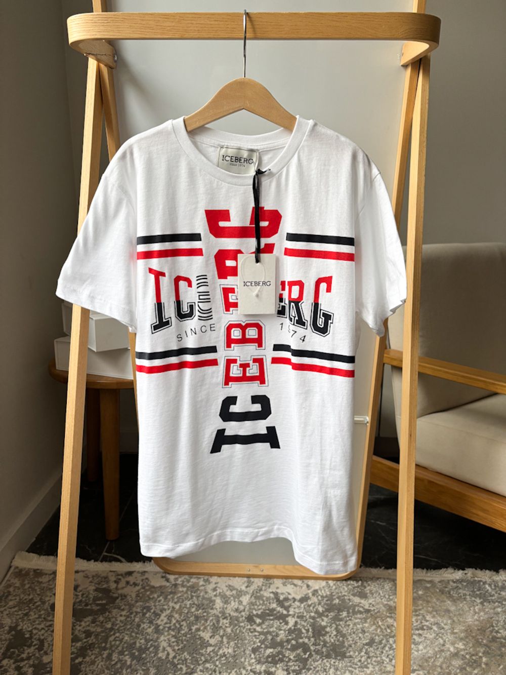 Новая хлопковая футболка Iceberg, 164