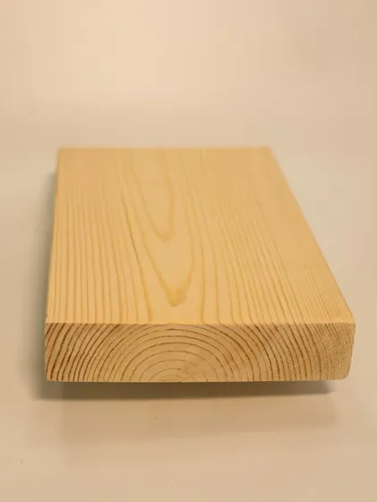 Доска хвойных пород профилированная АВ 195*45*6000 R3 влажность 14%±2%